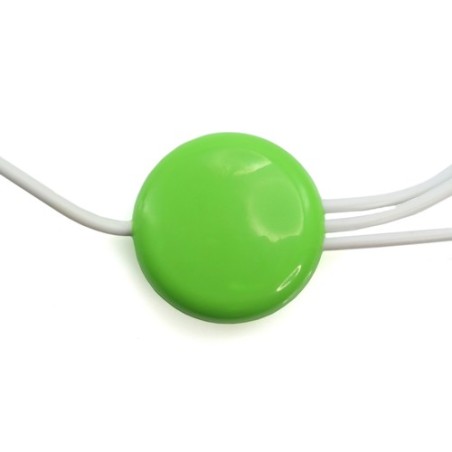 Hub USB Personnalisé Éco-responsable - Accessoire Informatique Pod Couleurs : rouge marquage laser ultra précis