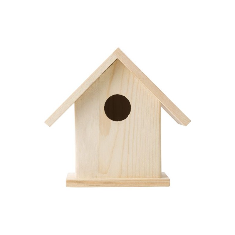 Nichoir en bois personnalisé créatif pas cher - Wesley Matières : bois Couleurs : brun