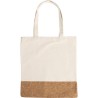 Sac Shopping Éco-responsable en Coton et Liège - Personnalisé Dalia Matières : liège Couleurs : kaki personnalisable avec votre 