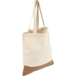 Sac Shopping Éco-responsable en Coton et Liège - Personnalisé Dalia Matières : liège Couleurs : kaki livraison express 24h 48h