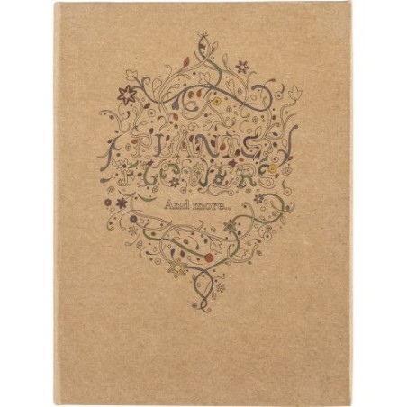 Carnet à dessins créatif idéal - Kora Matières : papier Couleurs : brun
