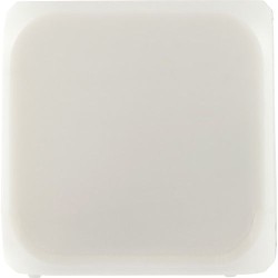 Horloge de bureau lumineuse personnalisée cube Leona avec changement de couleurs Matières : HIPS Couleurs : blanc