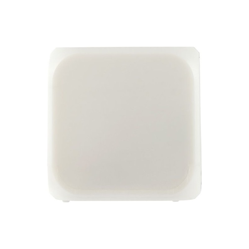 Horloge de bureau lumineuse personnalisée cube Leona avec changement de couleurs Matières : HIPS Couleurs : blanc