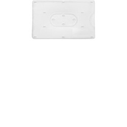 Porte-carte de crédit personnalisé Leonore Matières : plastique Couleurs : blanc 2