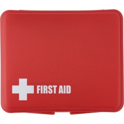 Kit Économique Personnalisé de Premiers Secours Diana Matières : plastique Couleurs : rouge