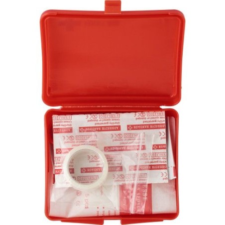 Kit Économique Personnalisé de Premiers Secours Diana Matières : plastique Couleurs : rouge goodies publicitaire événementiel