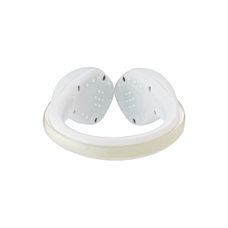 Bracelet personnalisé en silicone et ABS avec LED - Rosanna Matières : silicone Couleurs : blanc cadeau entreprise pas cher