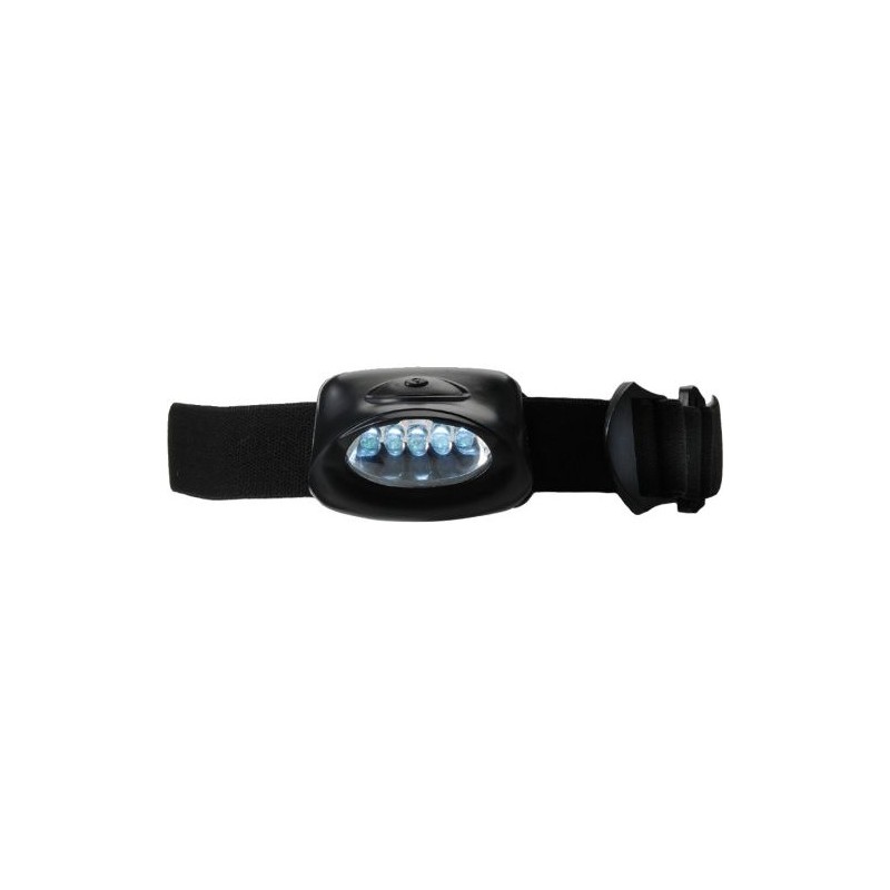 Lampe frontale personnalisée en plastique Kylie Matières : plastique Couleurs : noir cadeau collaborateur premium