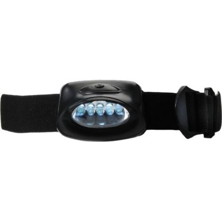 Lampe frontale personnalisée en plastique Kylie Matières : plastique Couleurs : noir cadeau collaborateur premium