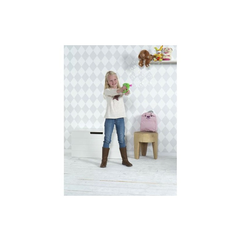 Pistolet à bulles Hallie - Amusement garanti