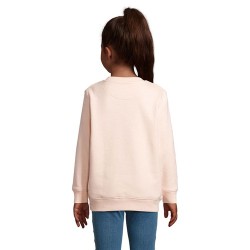 Sweat Éco-responsable et Confortable Personnalisé pour Enfants - Columbia Kids Taille textile : 4XL Couleurs : rose crémeux acce