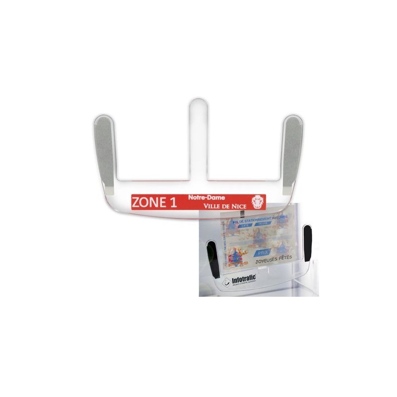 Support Ticket de Stationnement Personnalisable