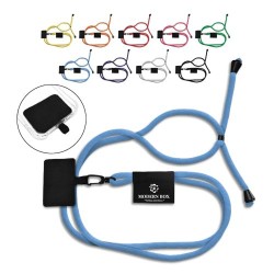Cordon Lanyard Ajustable Éco-responsable pour Téléphone - Personnalisé