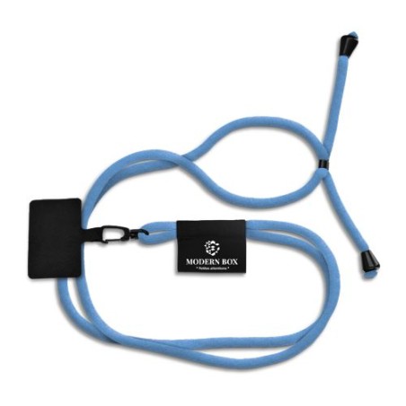Cordon Lanyard Ajustable Éco-responsable pour Téléphone - Personnalisé cadeau entreprise pas cher