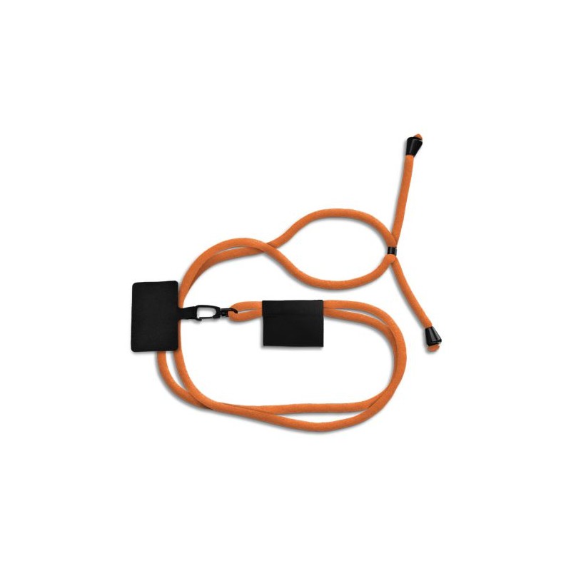 Cordon Lanyard Ajustable Éco-responsable pour Téléphone - Personnalisé goodies publicitaire événementiel