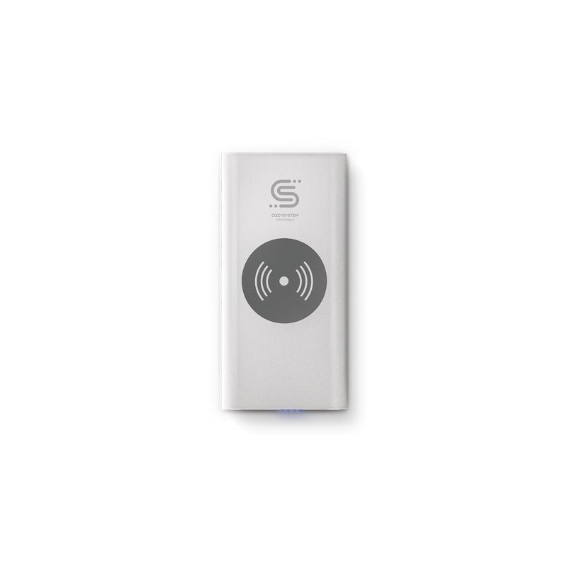 Batterie Externe Li-po 8000 mAh avec Chargeur Induction Personnalisé personnalisable avec votre logo