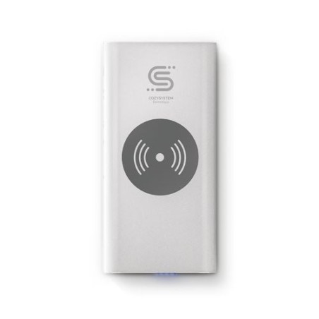 Batterie Externe Li-po 8000 mAh avec Chargeur Induction Personnalisé personnalisable avec votre logo