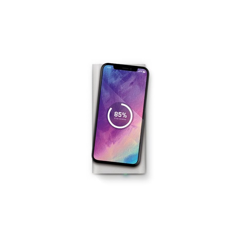 Batterie Externe Li-po 8000 mAh avec Chargeur Induction Personnalisé cadeau entreprise pas cher