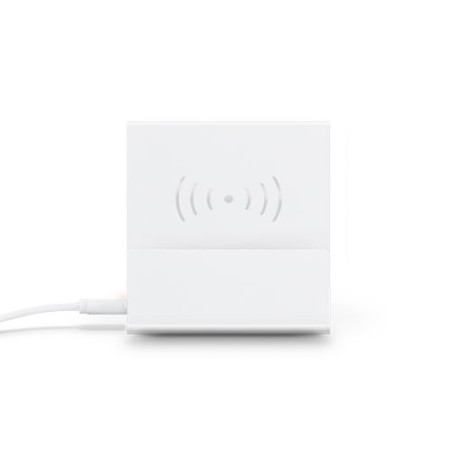 Enceinte Bluetooth 5.0 et Chargeur Induction Personnalisés - 3-en-1 Éco-responsable personnalisable avec votre logo
