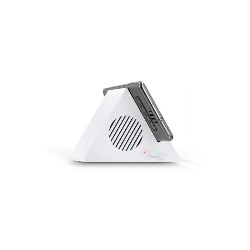 Enceinte Bluetooth 5.0 et Chargeur Induction Personnalisés - 3-en-1 Éco-responsable cadeau entreprise pas cher