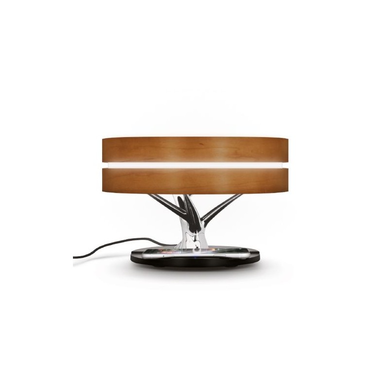 Lampe Enceinte & Chargeur Intégrés : Élégance et Praticité