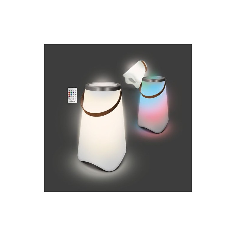 Seau à Bouteilles Lumineux & Enceinte Bluetooth 10W