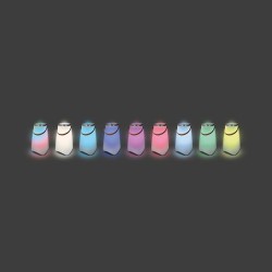 Seau lumineux publicitaire avec haut-parleur Bluetooth 5.0 10 W 2
