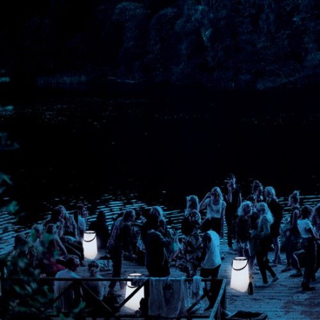 Seau à Bouteilles Lumineux & Enceinte Bluetooth 10W