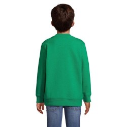 Sweat Éco-responsable et Confortable Personnalisé pour Enfants - Columbia Kids Taille textile : XXL Couleurs : vert prairie impr