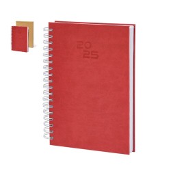Agenda pas cher personnalisé Wayrux Matières : PU Couleurs : bleu 2