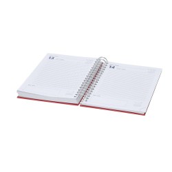 Agenda pas cher personnalisé Wayrux Matières : PU Couleurs : bleu impression logo haute qualité