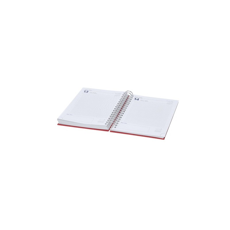 Agenda pas cher personnalisé Wayrux Matières : PU Couleurs : bleu impression logo haute qualité