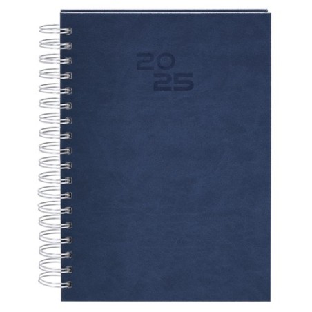 Agenda pas cher personnalisé Wayrux Matières : PU Couleurs : bleu objet promotionnel éco-responsable