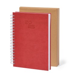 Agenda pas cher personnalisé Wayrux Matières : PU Couleurs : bleu marine goodies entreprise design