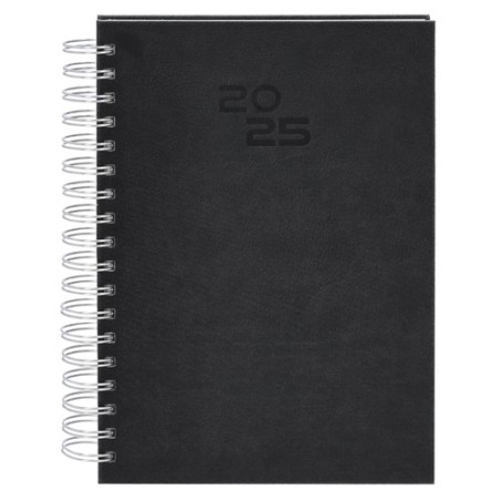 Agenda pas cher personnalisé Wayrux Matières : PU Couleurs : noir personnalisable avec votre logo