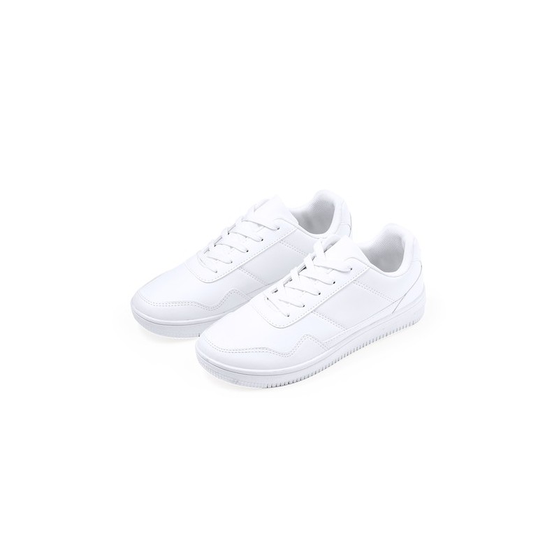 Baskets Éléganes et Confortables Personnalisées Parisix Matières : polyester Pointure : 42 Couleurs : blanc cadeau affaires élég