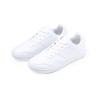 Baskets Éléganes et Confortables Personnalisées Parisix Matières : polyester Pointure : 46 Couleurs : blanc personnalisation sur