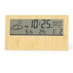 Station Météo Éco-responsable et Pratique Roamer Personnalisée pas cher Matières : bambou 2