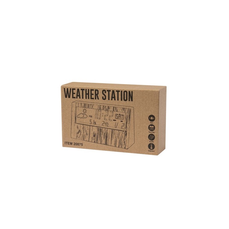 Station Météo Éco-responsable et Pratique Roamer Personnalisée pas cher Matières : bambou livraison express 24h 48h