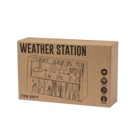 Station Météo Éco-responsable et Pratique Roamer Personnalisée pas cher Matières : bambou livraison express 24h 48h
