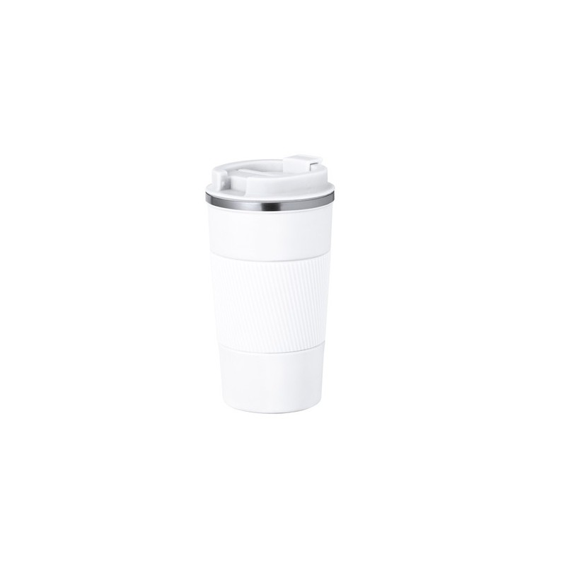 Mug Isotherme Thermique Personnalisé Drury Matières : acier inoxydable Couleurs : noir objet promotionnel éco-responsable