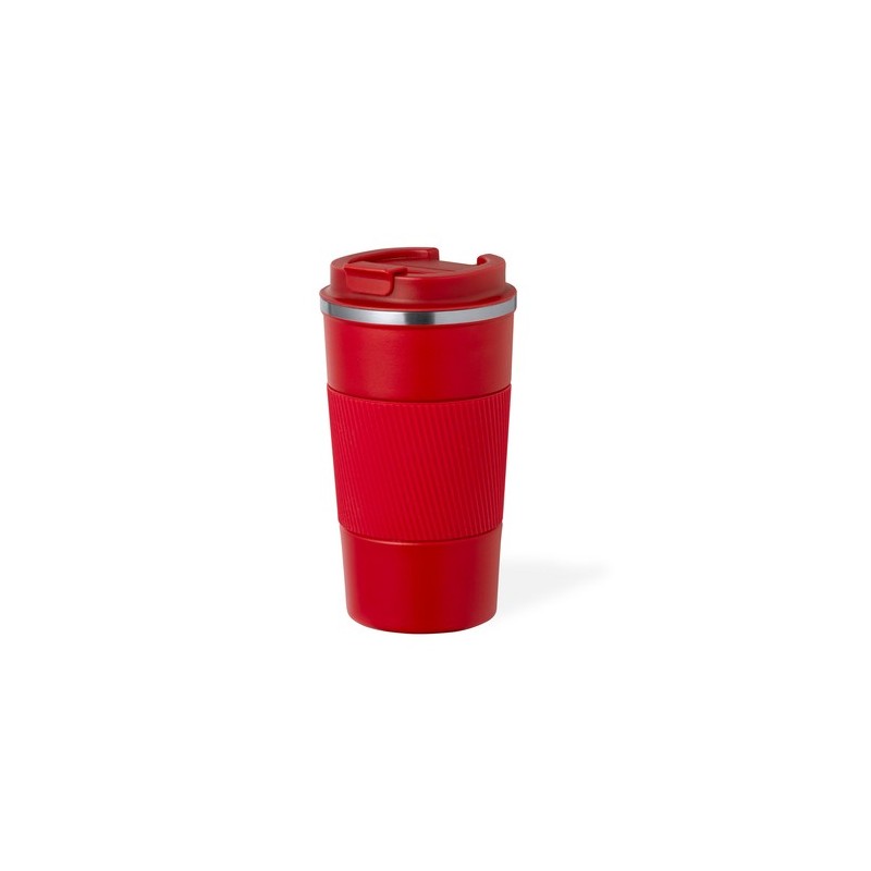 Mug Isotherme Thermique Personnalisé Drury Matières : acier inoxydable Couleurs : rouge impression haute définition