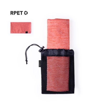 Serviette Absorbante Éco-responsable Personnalisée Guds pas cher Couleurs : gris Matières : polyester recyclé marquage laser ult