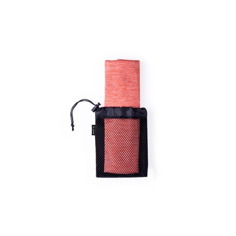 Serviette Absorbante Éco-responsable Personnalisée Guds pas cher Couleurs : gris Matières : polyester recyclé objet publicitaire