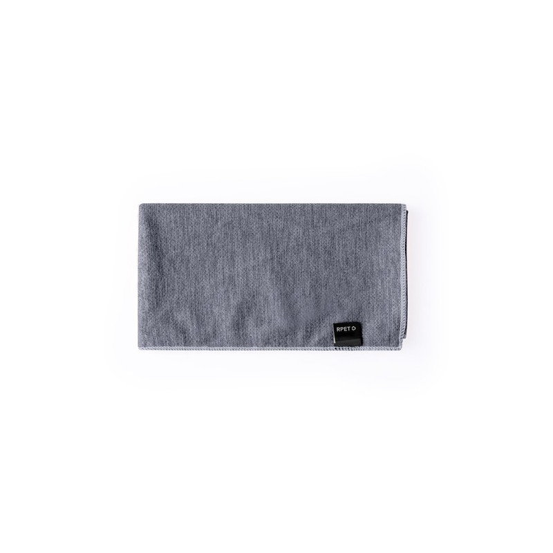 Serviette Absorbante Éco-responsable Personnalisée Guds pas cher Couleurs : bleu Matières : polyester recyclé objet publicitaire