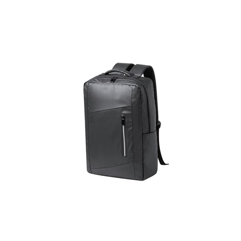 Sac à Dos Élégant et Pratique Personnalisé pas cher Nexera Matières : PU Couleurs : noir personnalisable avec votre logo