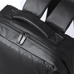 Sac à Dos Élégant et Pratique Personnalisé pas cher Nexera Matières : PU Couleurs : noir marquage laser ultra précis