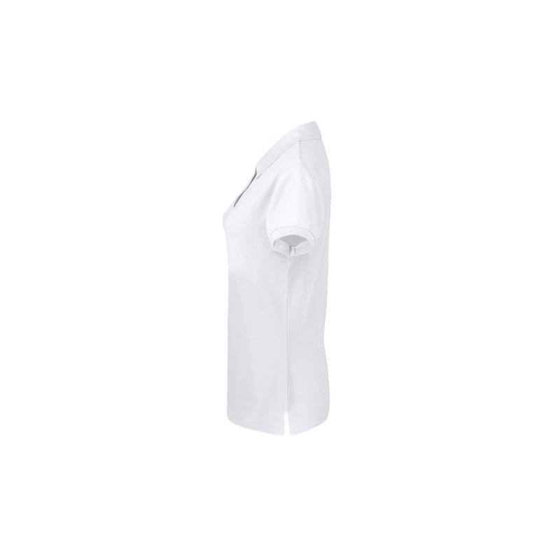 Polo Blanc Confortable et Stylé Personnalisé Femme - Koupan Matières : coton Taille textile : XXL Couleurs : blanc goodies perso