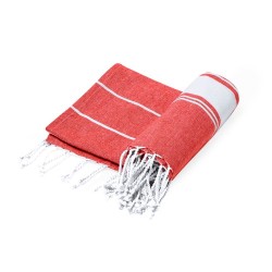 Paréo Serviette Personnalisé Éco-responsable de Qualité pas cher - Donell Matières : coton Couleurs : bleu 2