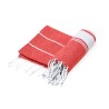Paréo Serviette Personnalisé Éco-responsable de Qualité pas cher - Donell Matières : coton Couleurs : bleu marquage laser ultra 